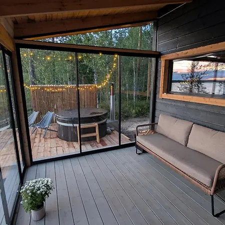 Сasa de vacaciones Kettula Getaway - Sauna Suomussalmi
